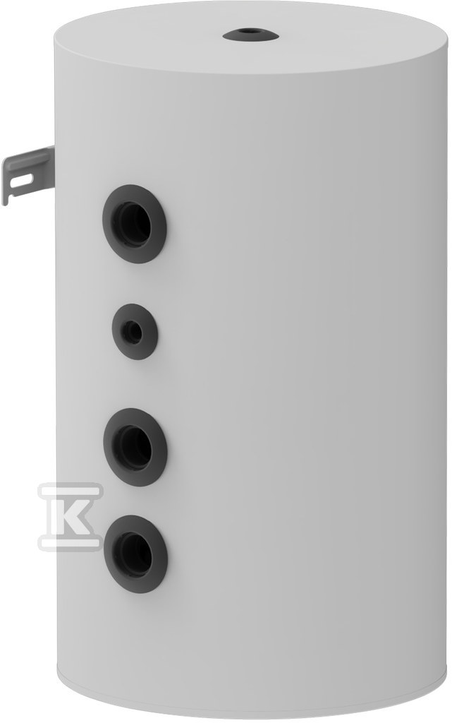 Zbiornik buforowy grzewczy wiszący bez wężownicy o pojemnosci 80 litrów, PUR, przyłącza 6/4" FBM-PC0080 - obrazek 1