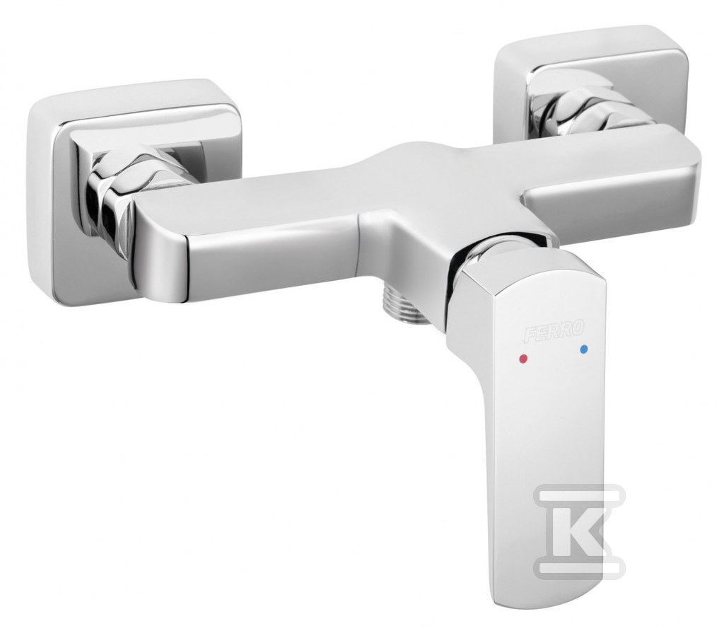Bateria prysznicowa Vitto Verdeline, chrom BVI7VL - obrazek 1