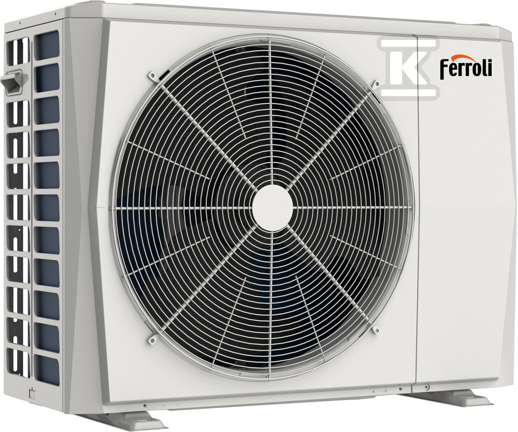 Pompa ciepła powietrzna split Omnia ST 3.2 HI3 10 - 8,4 kW, 1 fazowa, 230V ze zbiornikiem 190 litrów rewersyjna ze sprężarką inwerterową, montaż zewnętrzny, wbudowana grzałka 3kW Jz.0XHCARWA, jw. 0XHG8SWA 0XHTASWA - obrazek 3