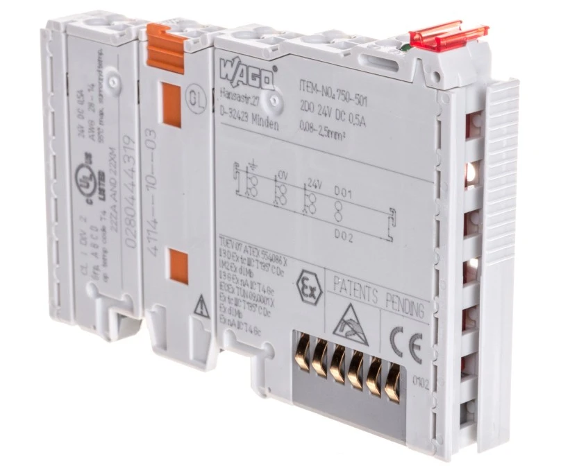 Moduł 2DO 24V DC 0,5A 750‑501 - obrazek 1
