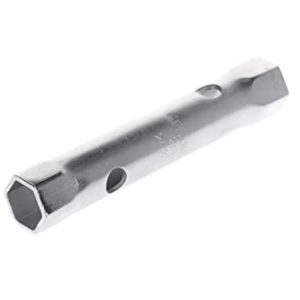 GEDORE Klucz nasadowy podwójny, 24 + 26 mm, 6 kątny, długość 180 narzędzie do nakrętek samochodowych, R x 26, stal chromowana GEDORE Klucz nasadowy podwójny, 24 + 26 mm, 6 kątny, długość 180 narzędzie do nakrętek samochodowych, R x 26, stal chromowana