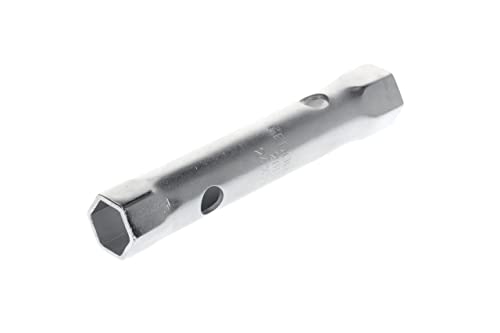 GEDORE Klucz nasadowy podwójny, 24 + 26 mm, 6 kątny, długość 180 narzędzie do nakrętek samochodowych, R x 26, stal chromowana - obrazek 1
