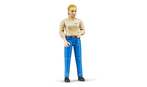Bruder BWorld Vrouw Met Blanke Huid En Blauwe Broek - obrazek 1