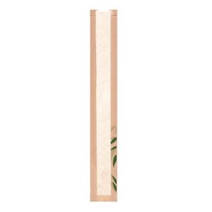250 sztuk Torby na chleb z oknem Eco 'Feel Green’ 32 G/M2 9+6X60 Cm Natural Kraft 250 sztuk Torby na chleb z oknem Eco 'Feel Green’ 32 G/M2 9+6X60 Cm Natural Kraft