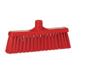 Vikan Hygiene 3166 4 Broom w/straightneck, medium, czerwony, 310mm /15 Vikan Hygiene 3166 4 Broom w/straightneck, medium, czerwony, 310mm /15