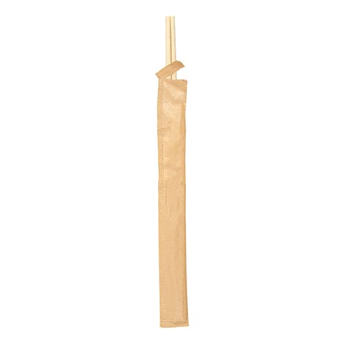 100 sztuk chińskie pałeczki osłonięte Kraft 20 Cm Natural Bambus