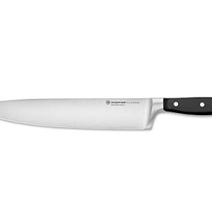 WÜSTHOF Classic 10″ Chef’s Knife, Black