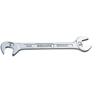 GEDORE Klucz płaski podwójny 7 mm, precyzyjne narzędzie stalowe, wytrzymałe, Made in Germany, profesjonalne ręczne dla przemysłu i rzemiosła GEDORE Klucz płaski podwójny 7 mm, precyzyjne narzędzie stalowe, wytrzymałe, Made in Germany, profesjonalne ręczne dla przemysłu i rzemiosła