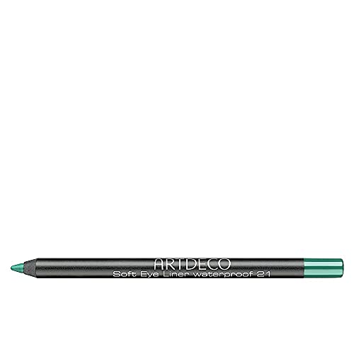 Artdeco Soft Eyeliner Waterproof, kredka kajalowa, 21 Shiny Light Green, 1 sztuka (1 opakowanie)