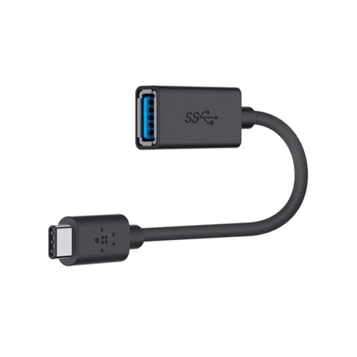 Belkin F2CU036btBLK USB-C do USB-A Adapter - Czarny - 14 cm - obrazek 1