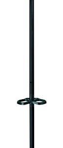 UNILUX Wieszak garderobiany Cypres, 170 cm, czarny UNILUX Wieszak garderobiany Cypres, 170 cm, czarny