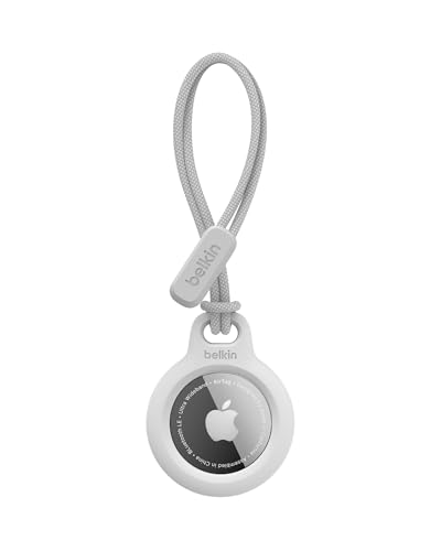 Belkin Secure Holder with Strap for Airtag White Belkin Secure Holder with Strap for Airtag White