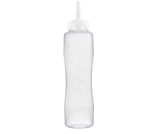 Dozownik sosu 100 cl biały - obrazek 1