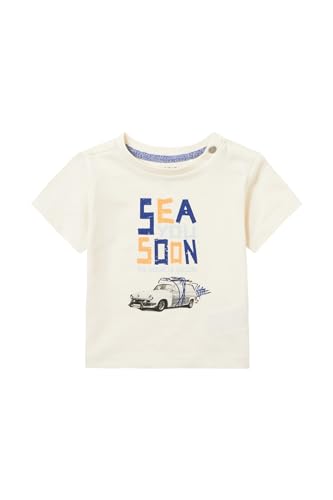 Noppies Baby Boys tee Mio Koszulka dziecięca, Pristine N021, 68 - obrazek 1