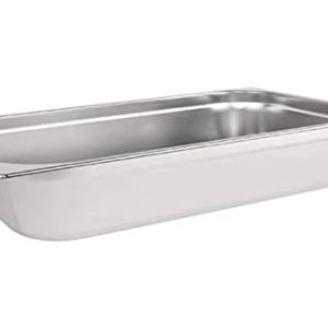 Vogue K924 stal nierdzewna 1/1 patelnia gastronomiczna 20 l / 150 mm głęboka żywność pojemnik, srebrny Vogue K924 stal nierdzewna 1/1 patelnia gastronomiczna 20 l / 150 mm głęboka żywność pojemnik, srebrny
