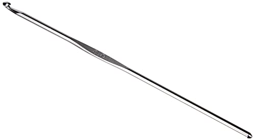 Prym Szydełko do szydełkowania wełny, bez uchwytu, aluminium, srebrny, kolor 14 cm, 3,00 mm