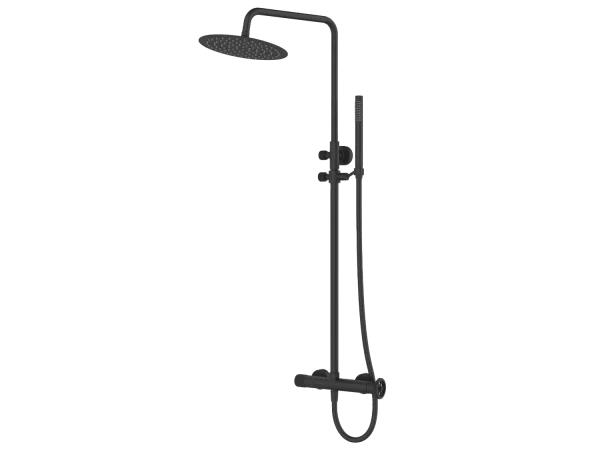 Indus kolumna prysznicowa mechaniczna czarna – Essebagno 1534501 Indus kolumna prysznicowa mechaniczna czarna – Essebagno 1534501