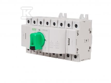 Obrotowy modułowy przełącznik sieć – agregat 63A PSR-463
