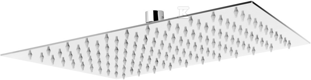 Głowica talerzowa deszczowni SLIM kwadratowa 30 cm, chrom DSN08