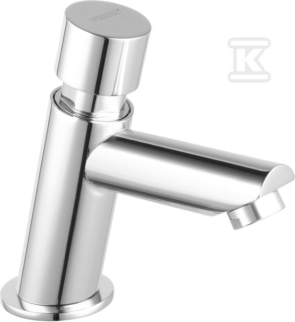 Bateria umywalkowa PRESSTIGE PRO stojąca czasowa, chrom Z501 - obrazek 1