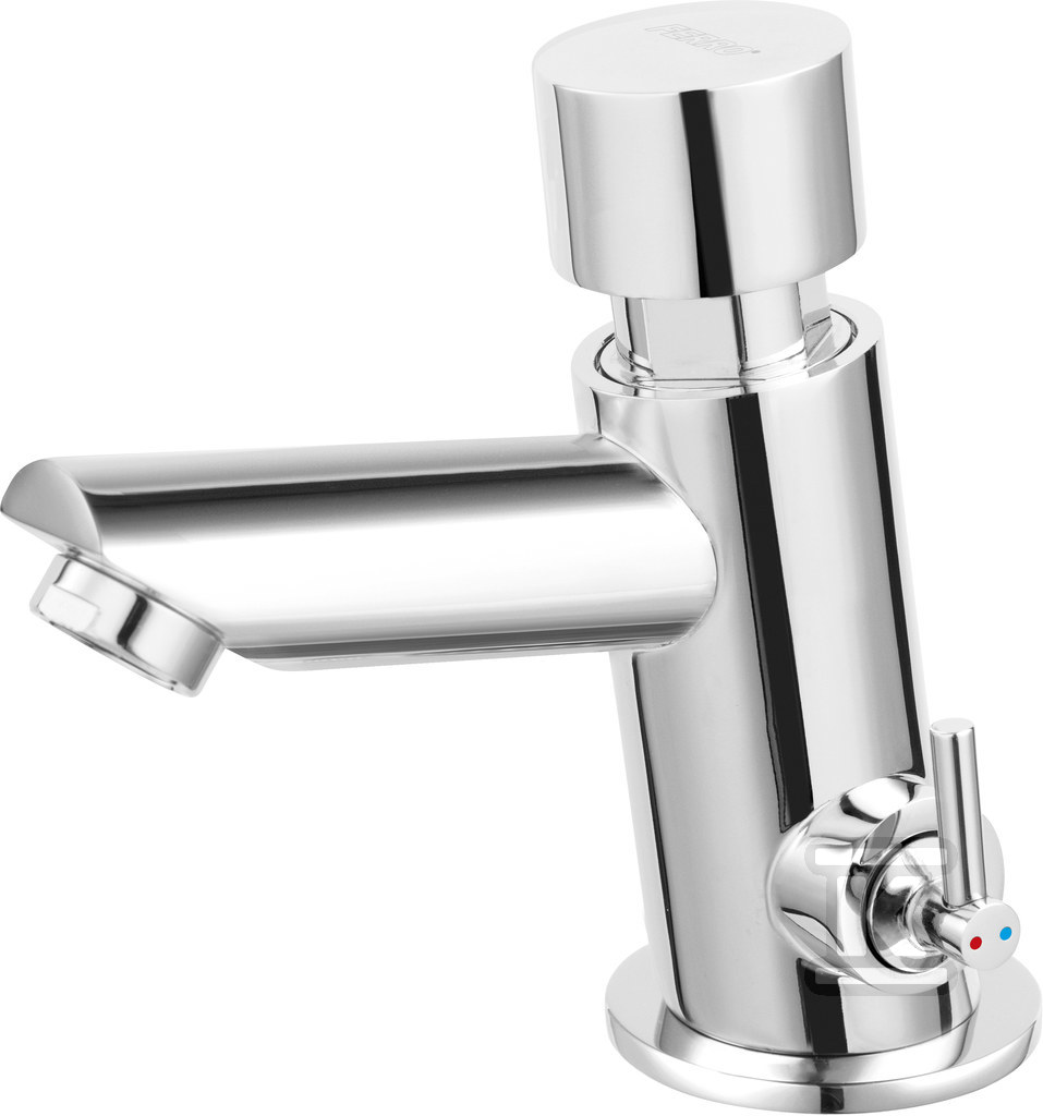 Bateria umywalkowa PRESSTIGE PRO czasowa z regulacją temperatury, chrom Z501R - obrazek 1