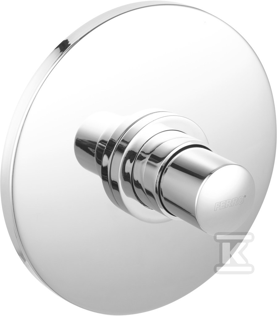 Bateria natryskowa podtynkowa PRESSTIGE PRO czasowa, chrom Z503 - obrazek 1