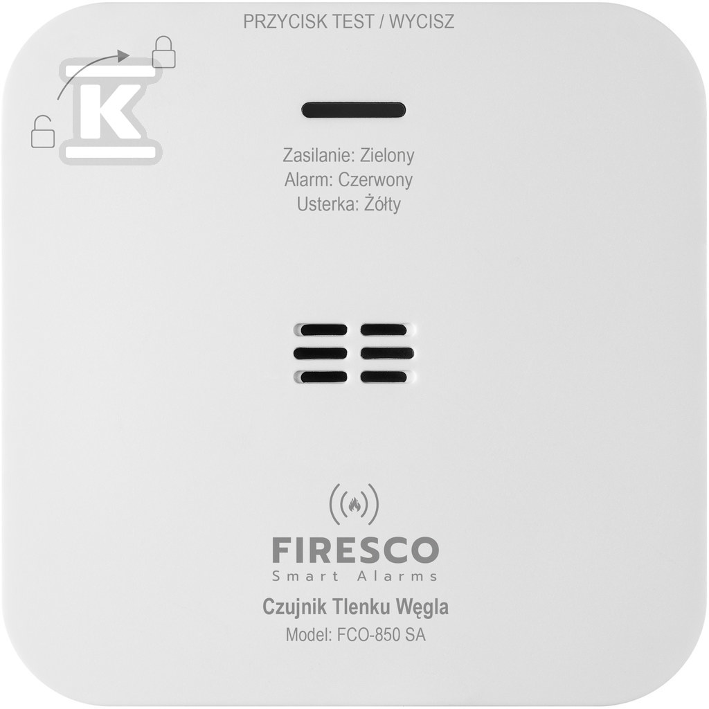 Czujnik czadu Firesco FCO-850 SA FIR-FCO-850-SA