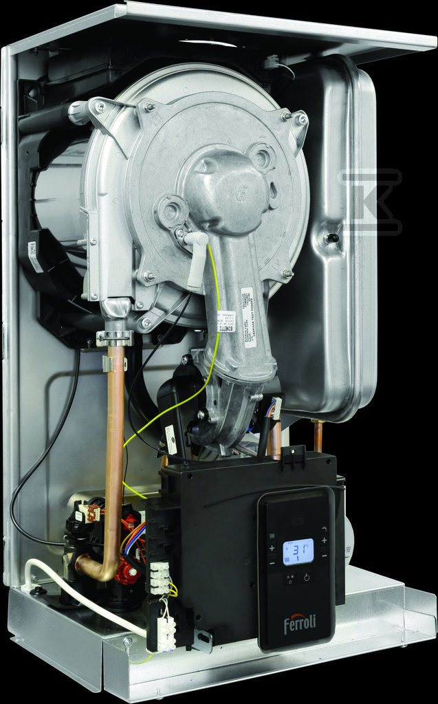 Kocioł gazowy kondensacyjny BLUEHELIX ALPHA 24C (EU) dwufunkcyjny, wiszący z automatyką pogodową o zakresie mocy 4,5-21,8 kW (c.o.) i 4,1-24,3 kW (c.w.u.) 0TPF2AWA - obrazek 2