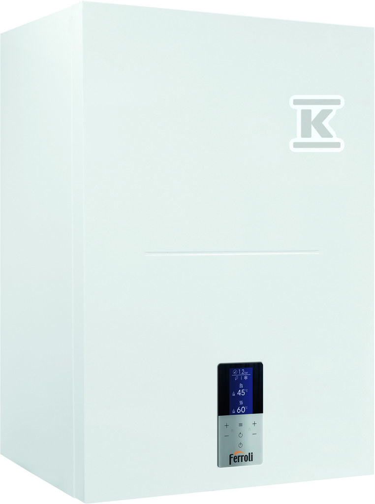 Kocioł gazowy kondensacyjny BLUEHELIX HI-TECH RRT 28 K50 wiszący z zasobnikiem cwu ze stali nierdzewnej (poj. 50 l) z dualną wężownicą INOX oraz automatyką pogodową 0T4T4AWA - obrazek 1