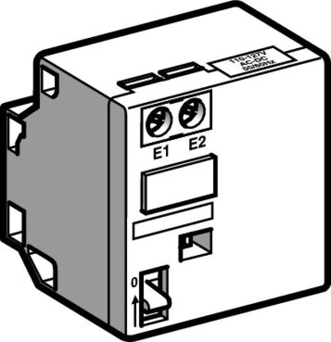 Moduł podtrzymania mechanicznego TeSys D, 110…127 V DC/AC 50…60 Hz LA6DK20F