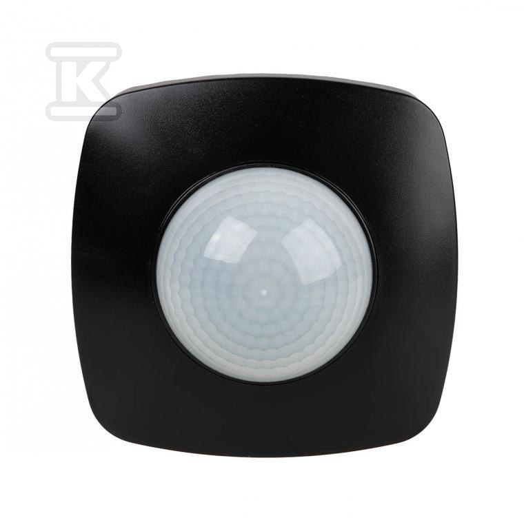 Czujnik ruchu PIR z funkcją obecności, IP-65, sufitowy, 360°, 10A, 230V DR-09B-IP65