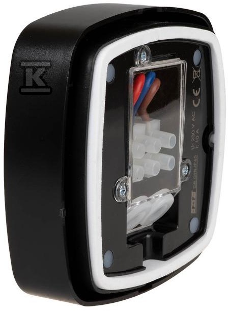 Czujnik ruchu PIR z funkcją obecności, IP-65, sufitowy, 360°, 10A, 230V DR-09B-IP65 - obrazek 3