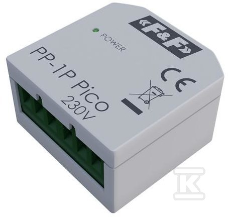 Miniaturowy przekaźnik elektromagnetyczny, 1P 16A, montaż podtynkowy, 230V PP-1P-Pico PP-1P-PICO - obrazek 2