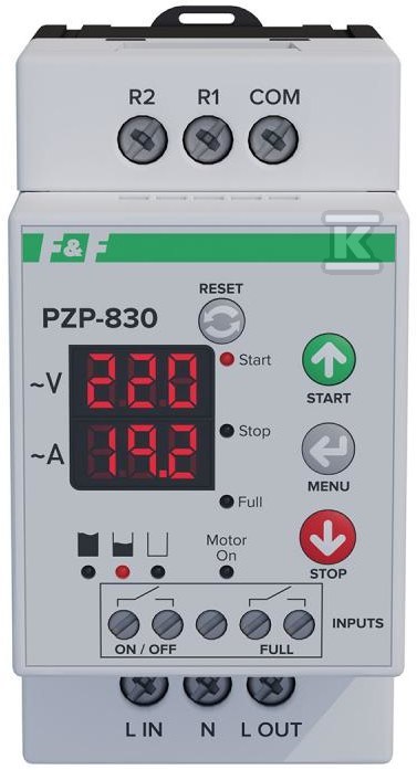 Przekaźnik kontroli pompy głębinowej PZP-830 PZP-830 - obrazek 1