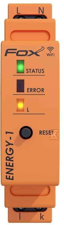 Monitor energii elektrycznej jednofazowy, WI-MEF-1 40A WI-MEF-1-40