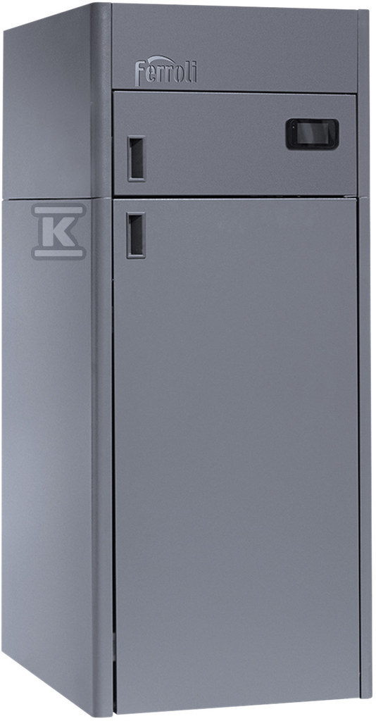 Kocioł stalowy Biopellet Compact 40 - zautomatyzowany, opalany peletem, zintegrowany zbiornik na pelet 145 kg, moc 10,0-40,0 kW 10BPC40T - obrazek 1