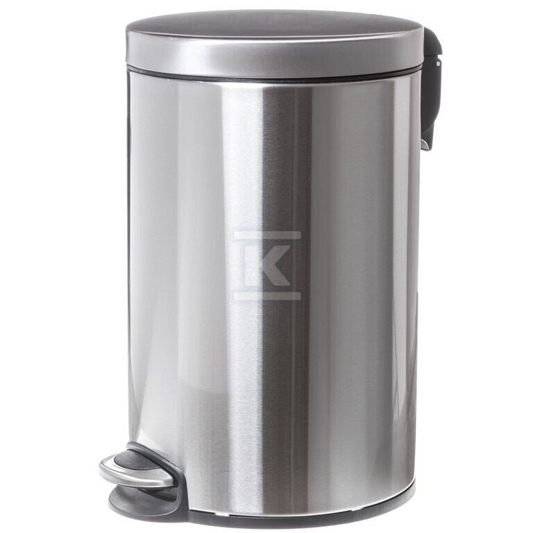 Kosz na śmieci 5 l stal szlachetna matowa WBP5JS - obrazek 1