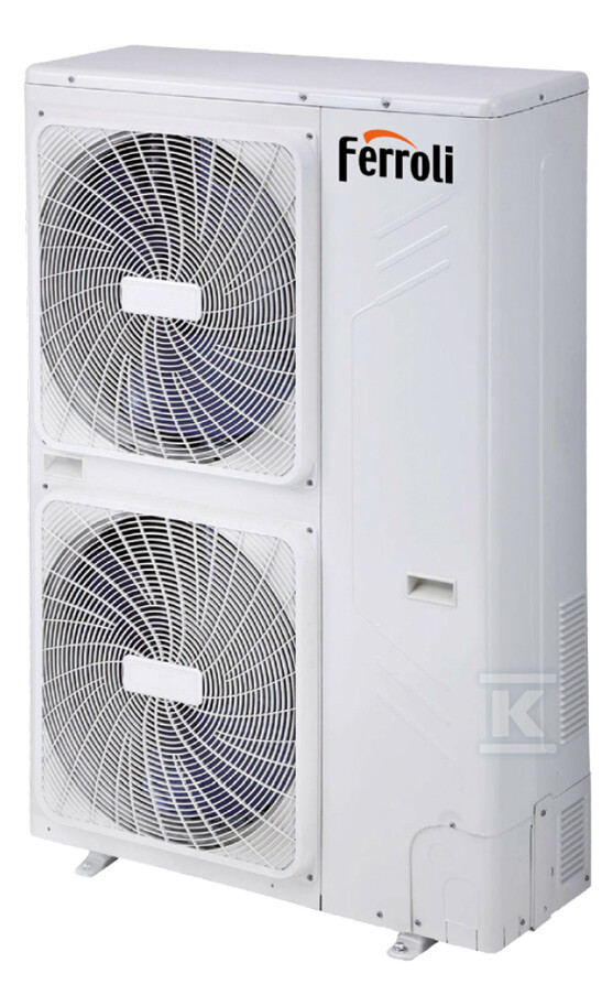 Pompa ciepła powietrze - woda typu monoblock OMNIA M 3.2 22T (380V). Rewersyjna ze sprężarką inwerterową. Do montażu zewnętrznego. Moc grzewcza przy A7W35: 24,92 kW / COP 3,02. Zasilanie 380 V. Sterownaie wi-fi. 2CP100QF - obrazek 2