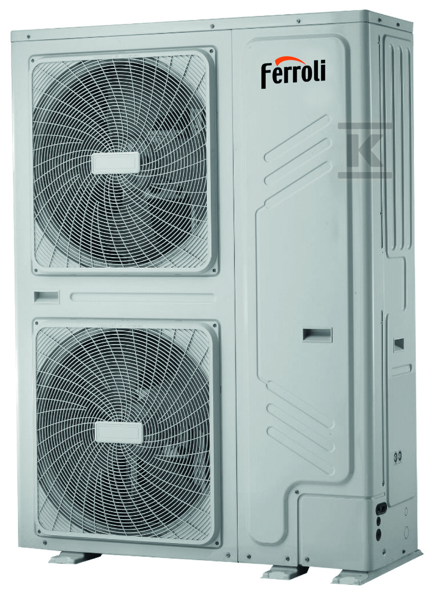 Pompa ciepła powietrze – woda typu monoblock OMNIA M 3.2 22T (380V). Rewersyjna ze sprężarką inwerterową. Do montażu zewnętrznego. Moc grzewcza przy A7W35: 24,92 kW / COP 3,02. Zasilanie 380 V. Sterownaie wi-fi. 2CP100QF