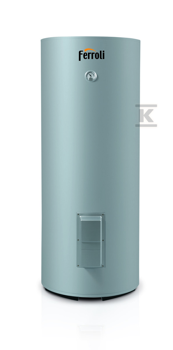Wymiennik CWU Ecounit HP 200-1C o pojemności 167 l z pojedynczą wężownicą o powierzchnia wężownicy 2,30 m2 i wbudowaną grzałką 2,0kW GRM411PA - obrazek 1