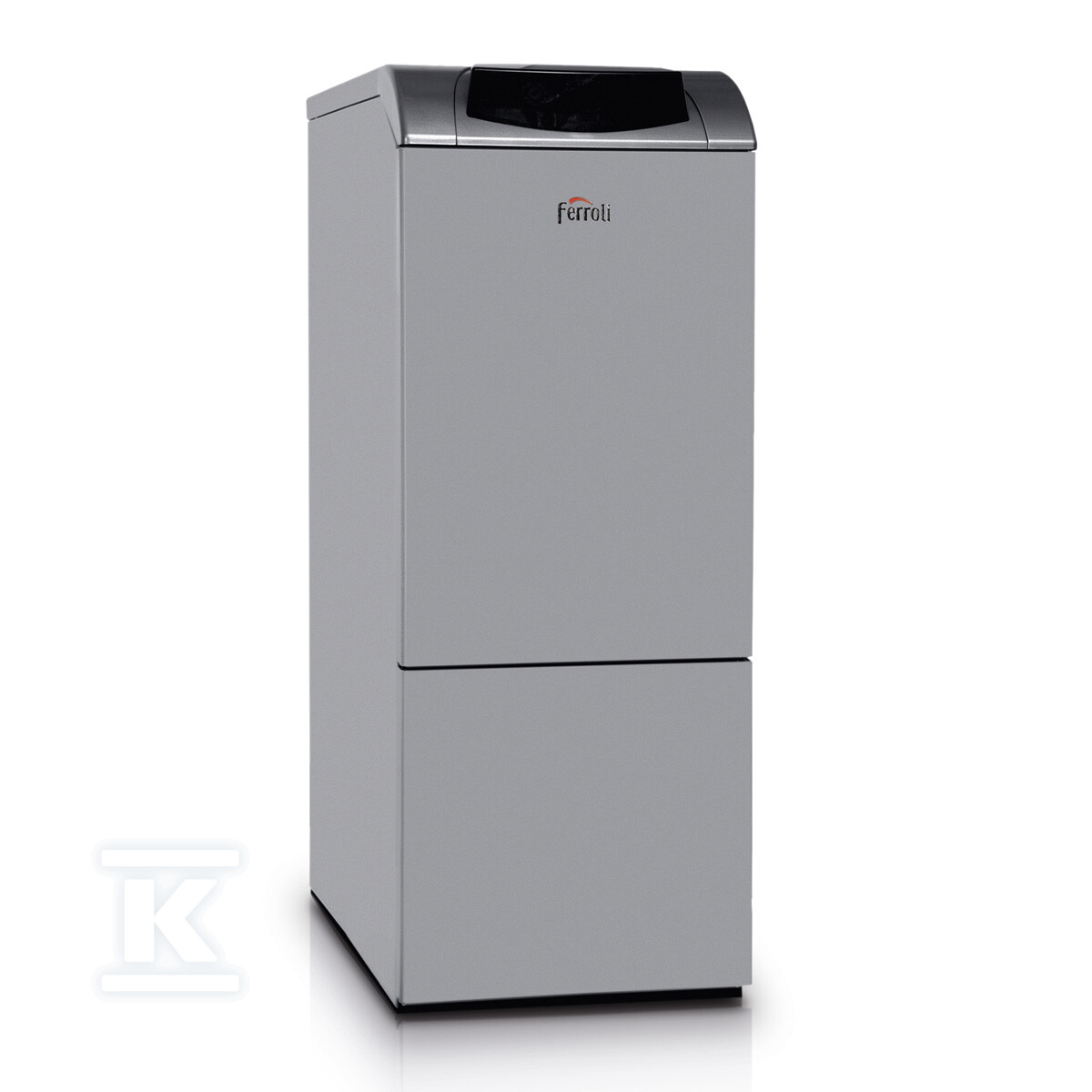 Kocioł olejowy kondensacyjny żeliwny ATLAS D ECO 30 K 100 UNIT trójciągowy z palnikiem i zintegrowanym zasobnikiem c.w.u, zakres mocy 20-25 kW 0LHU3YWA - obrazek 1
