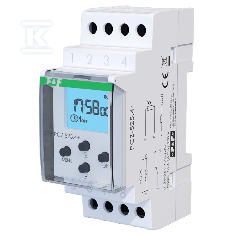 Zegar astronomiczny NFC PCZ-525.4-PLUS - obrazek 2