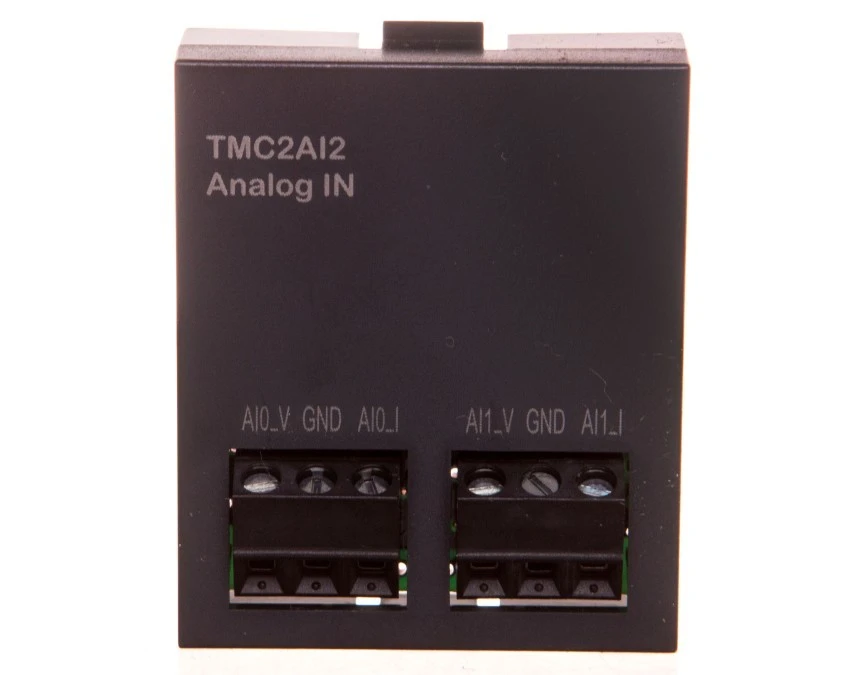 Moduł 2 wejścia analogowe/prądowe Modicon M221‑2 TMC2AI2 - obrazek 1