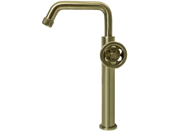Indus bateria umywalkowa wysoki wykonanie szczotkowane złoto – Essebagno 1385395 Indus bateria umywalkowa wysoki wykonanie szczotkowane złoto – Essebagno 1385395