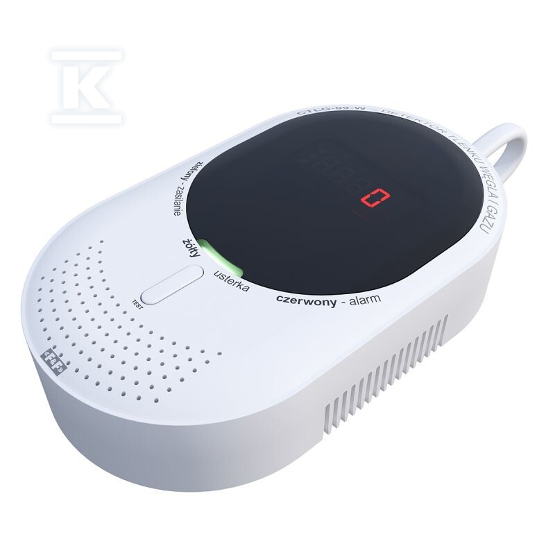 Czujnik tlenku węgla i gazu z wifi CTLG-09-W - obrazek 2