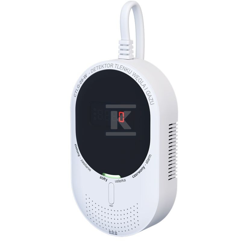 Czujnik tlenku węgla i gazu z wifi CTLG-09-W - obrazek 3