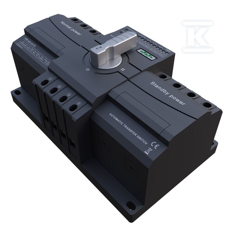 Automatyczny przełącznik sieci PSR-463-AUTO AC 50/60Hz 230/400V 63A - obrazek 2
