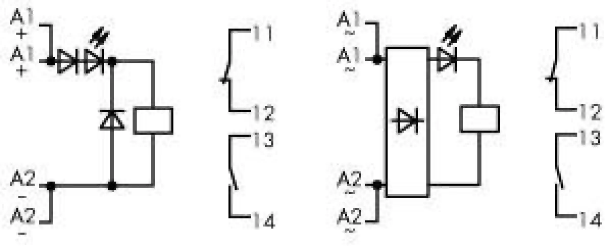 Moduł przekaźnikowy 20mm 24V DC 1r 286‑320 /1szt./ - obrazek 2