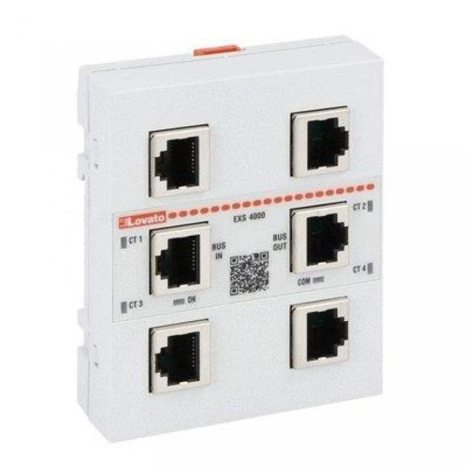 Moduł pomiaru prądu do EASY BRANCH do przekładników elektroncznych EXS… 4 wejścia RJ45 EXS4000 - obrazek 1