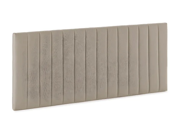 Głowica łóżka tapicerowana Eris 150×60 cm Beżowy 2155313